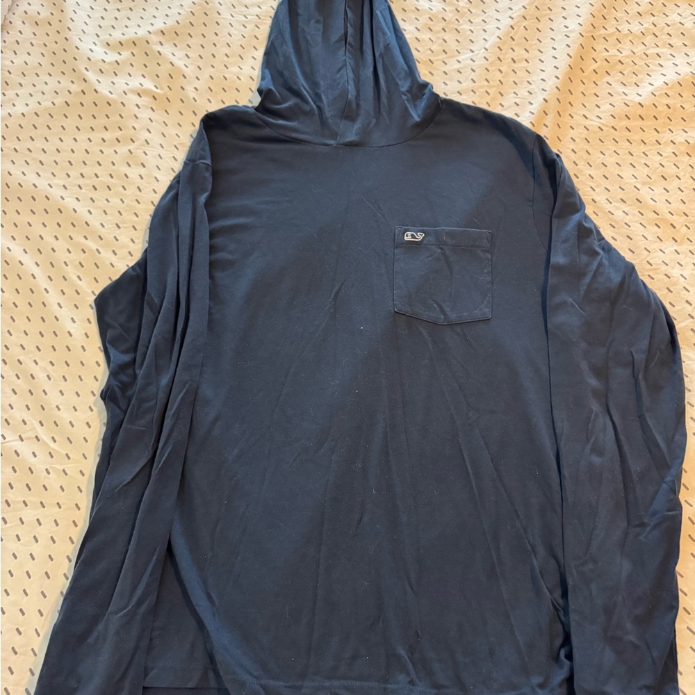 Vineyard Vines Men’s Navy Hoodie Shirt